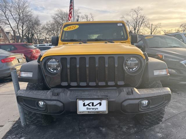 used 2021 Jeep Wrangler car, priced at $29,950