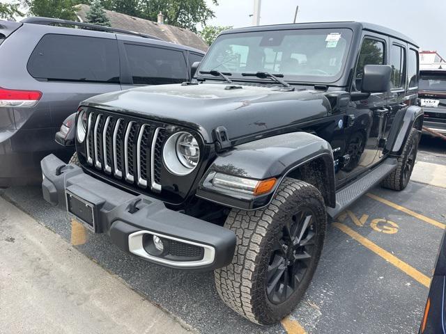 used 2021 Jeep Wrangler Unlimited 4xe car, priced at $33,823
