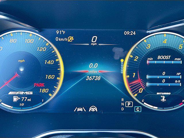 used 2022 Mercedes-Benz AMG GLC 43 car, priced at $39,409