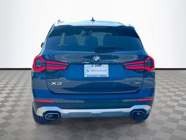 used 2022 BMW X3 car, priced at $29,543