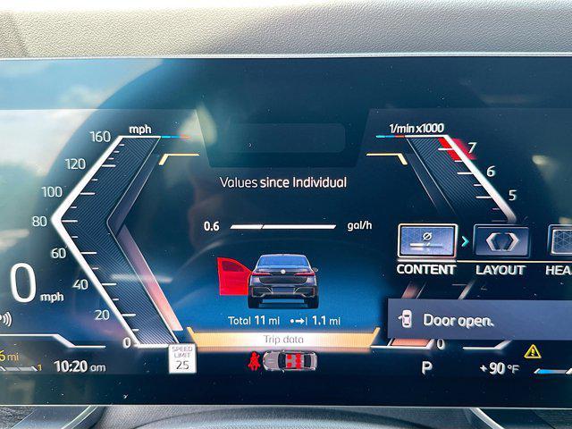 new 2025 BMW 740 car, priced at $118,425