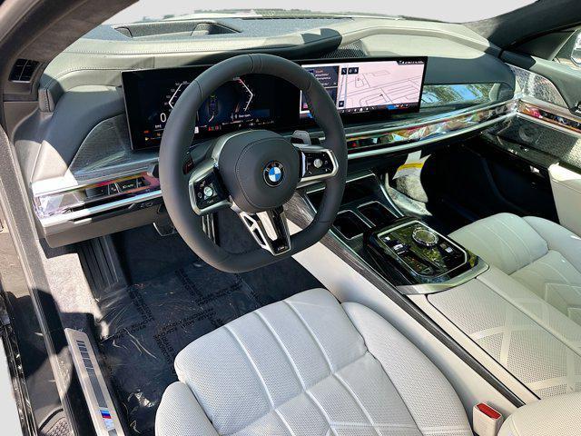 new 2025 BMW 740 car, priced at $118,425
