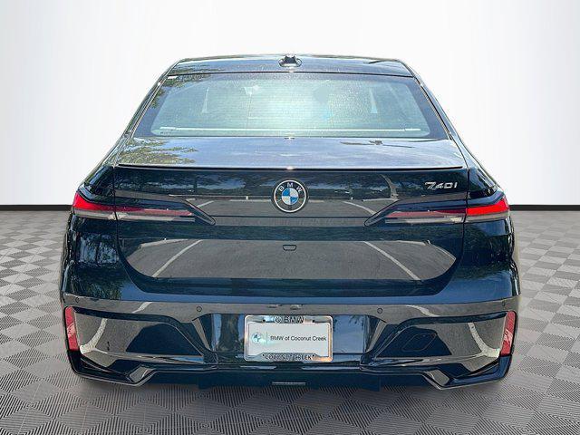 new 2025 BMW 740 car, priced at $118,425