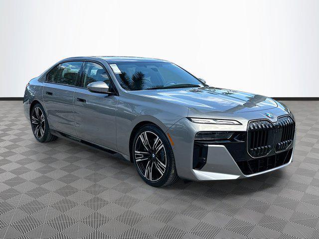 new 2025 BMW 740 car, priced at $104,475