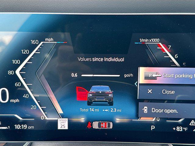 new 2025 BMW 740 car, priced at $111,445