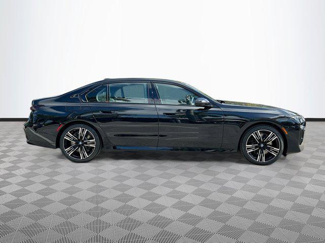 new 2025 BMW 740 car, priced at $111,445