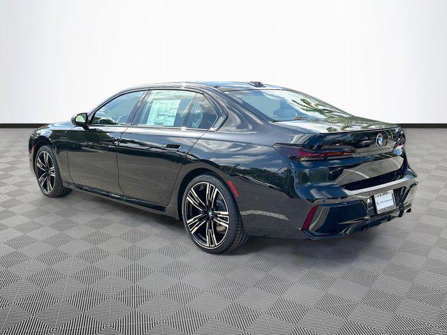 new 2025 BMW 740 car, priced at $111,445