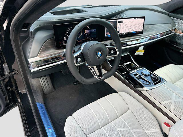new 2025 BMW 740 car, priced at $111,445