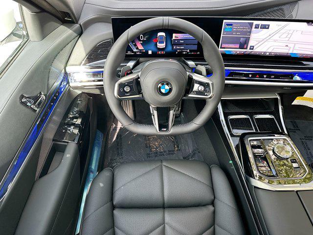 new 2025 BMW 740 car, priced at $104,525