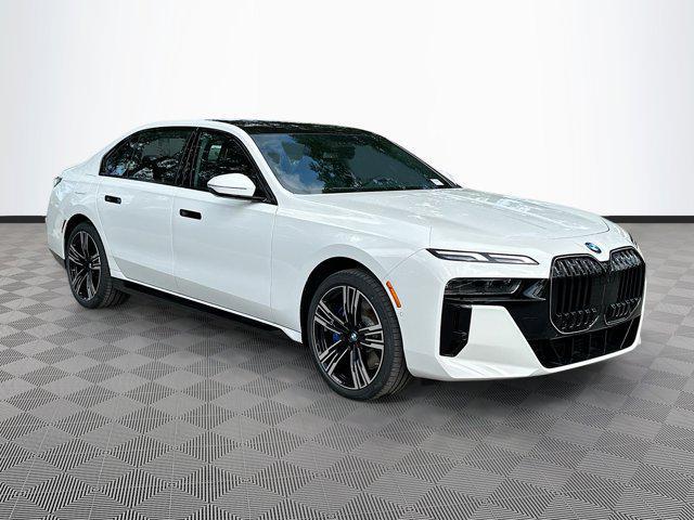new 2025 BMW 740 car, priced at $104,525