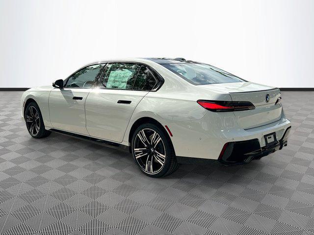 new 2025 BMW 740 car, priced at $104,525
