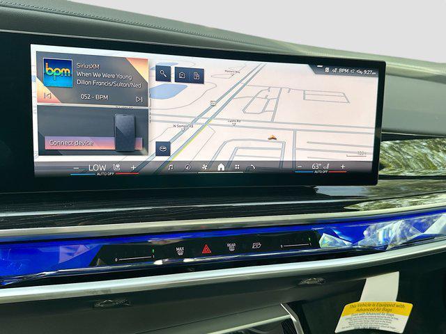 new 2025 BMW 740 car, priced at $104,525