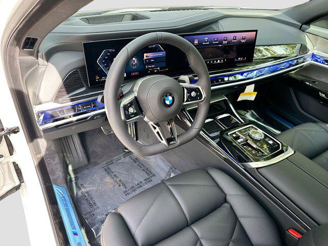 new 2025 BMW 740 car, priced at $104,525