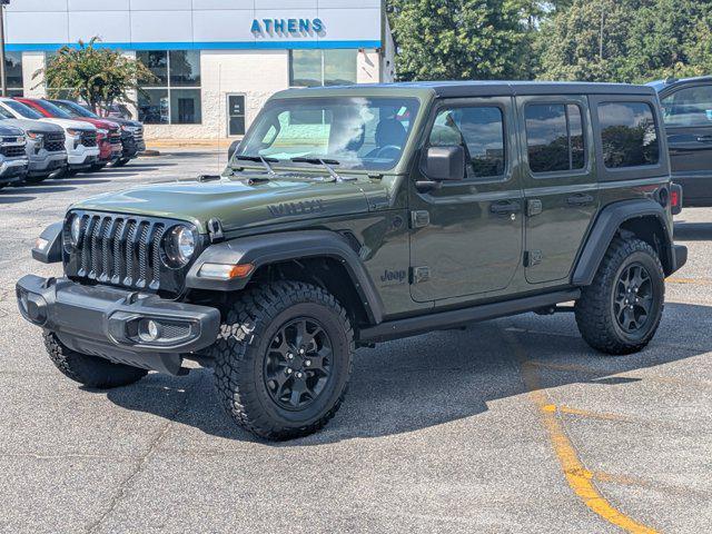 used 2021 Jeep Wrangler Unlimited car, priced at $29,495