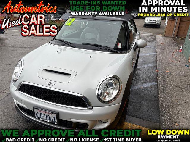 used 2012 MINI Cooper S car, priced at $9,999