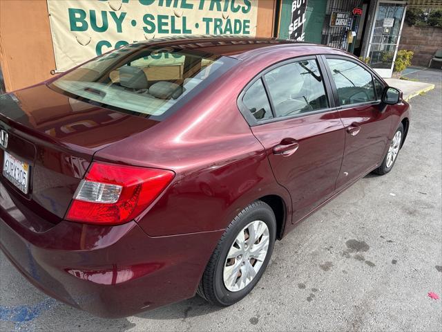 used 2012 Honda Civic car, priced at $5,499
