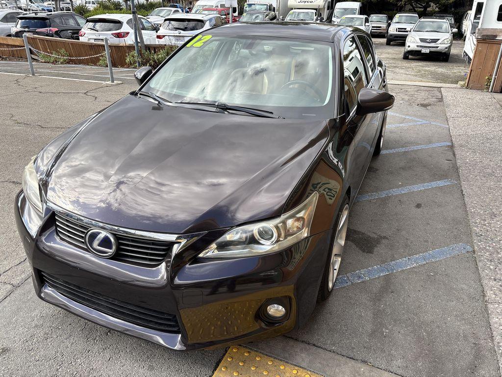 used 2012 Lexus CT 200h car, priced at $9,999