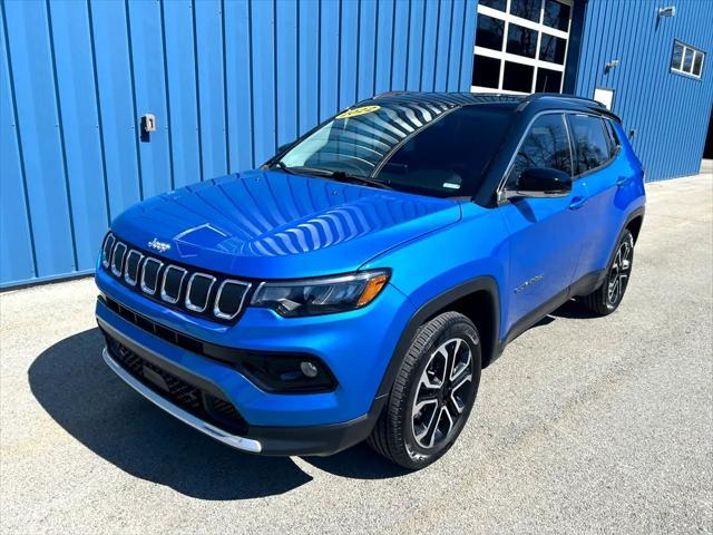 used 2022 Jeep Compass car, priced at $21,499