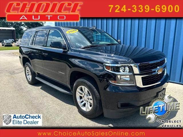 used 2018 Chevrolet Tahoe car, priced at $25,222