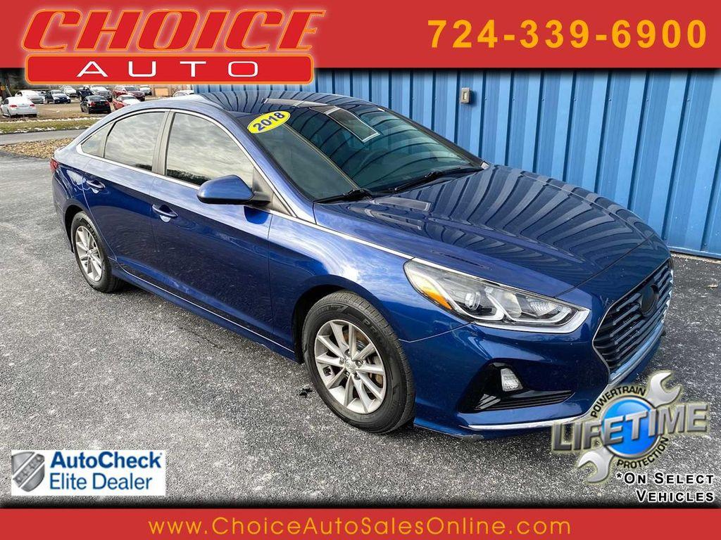 used 2018 Hyundai Sonata car, priced at $8,810