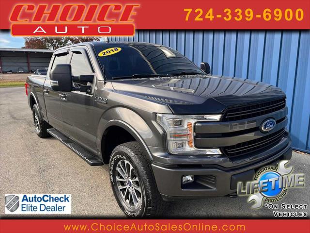 used 2018 Ford F-150 car, priced at $29,861