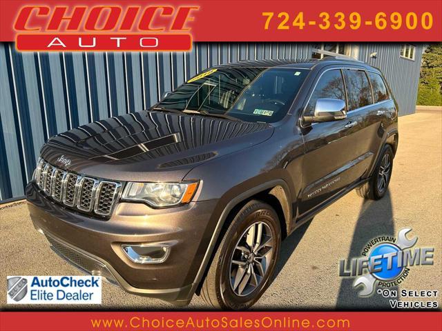 used 2018 Jeep Grand Cherokee car, priced at $18,487