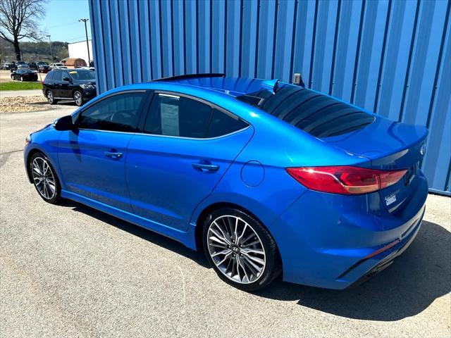 used 2018 Hyundai Elantra car, priced at $9,998