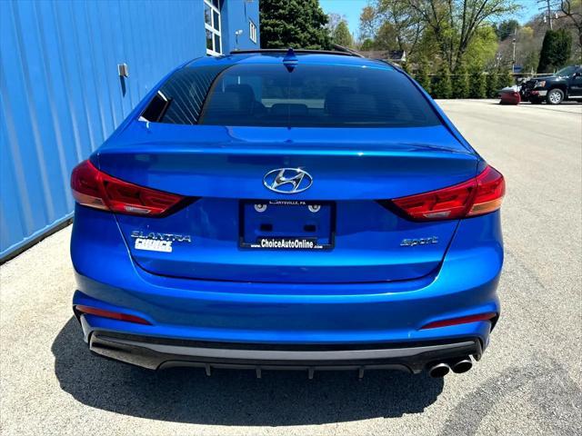 used 2018 Hyundai Elantra car, priced at $9,998