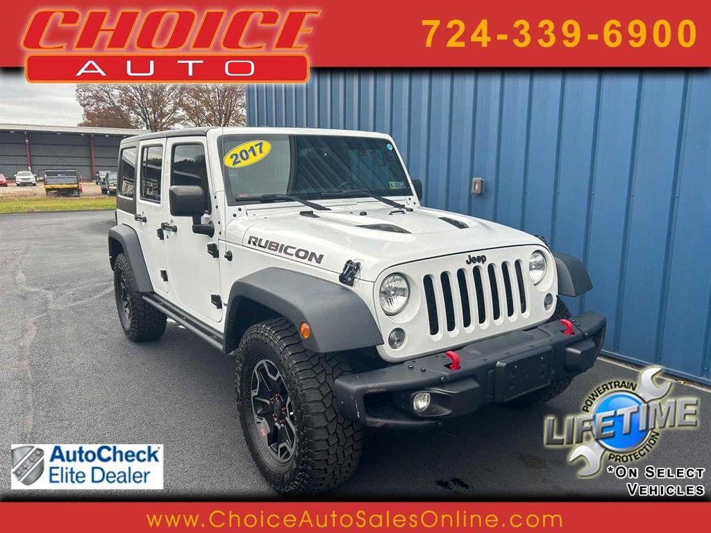 used 2017 Jeep Wrangler Unlimited car, priced at $24,744