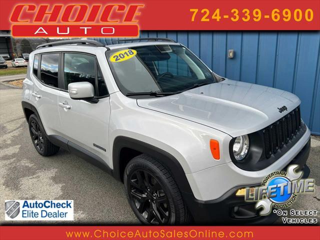 used 2018 Jeep Renegade car, priced at $14,929