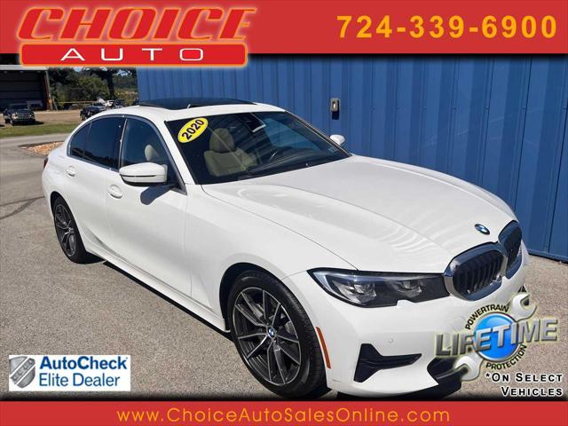 used 2020 BMW 330 car, priced at $24,990