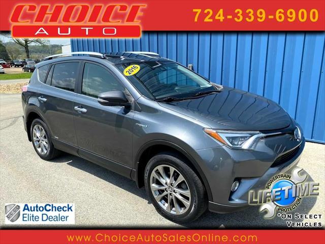 used 2016 Toyota RAV4 Hybrid car, priced at $20,419
