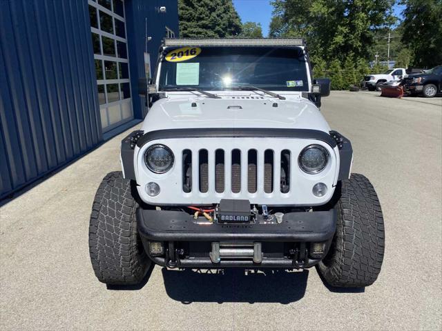 used 2016 Jeep Wrangler car, priced at $17,555