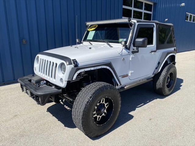 used 2016 Jeep Wrangler car, priced at $17,555