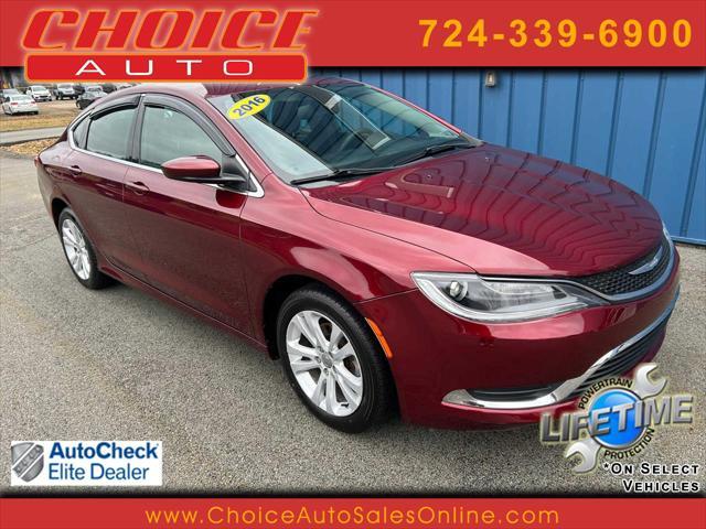 used 2016 Chrysler 200 car, priced at $7,592