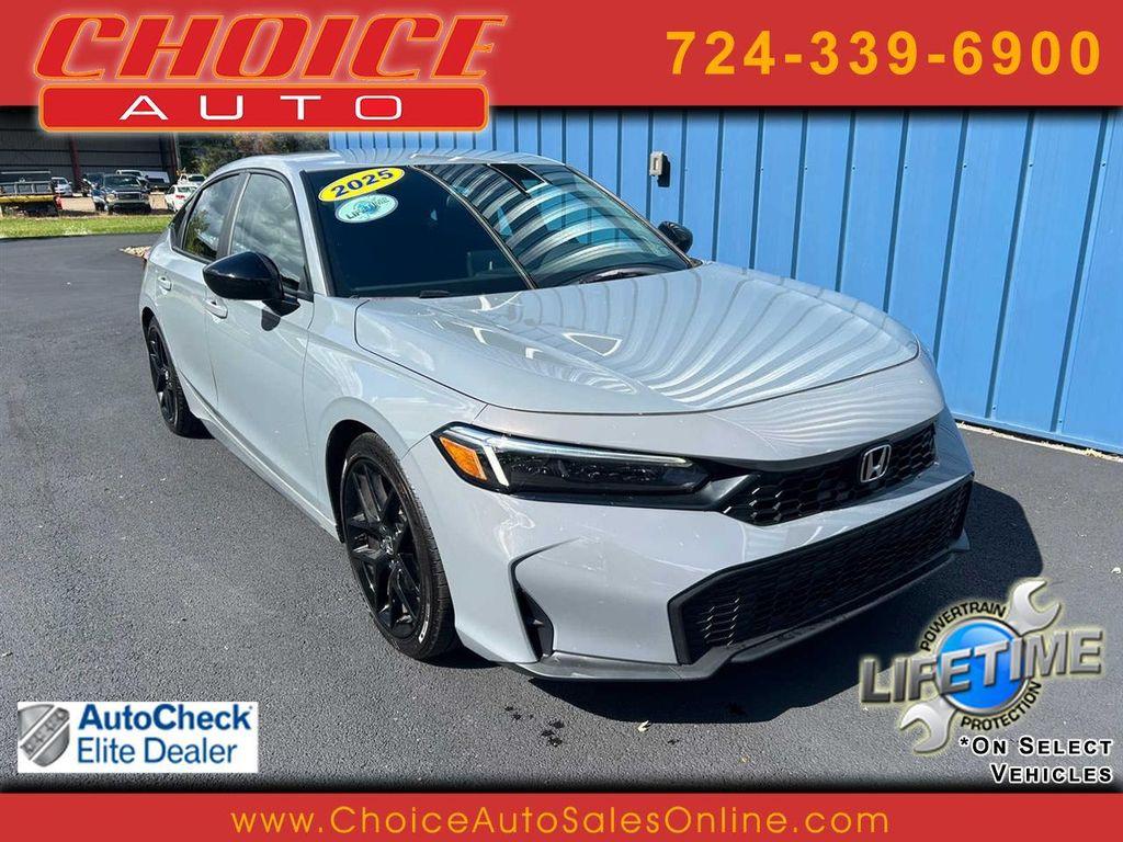 used 2025 Honda Civic car, priced at $25,955