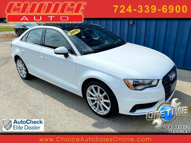 used 2015 Audi A3 car, priced at $12,996