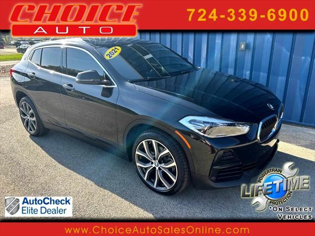 used 2021 BMW X2 car, priced at $24,486