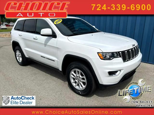 used 2020 Jeep Grand Cherokee car, priced at $19,887