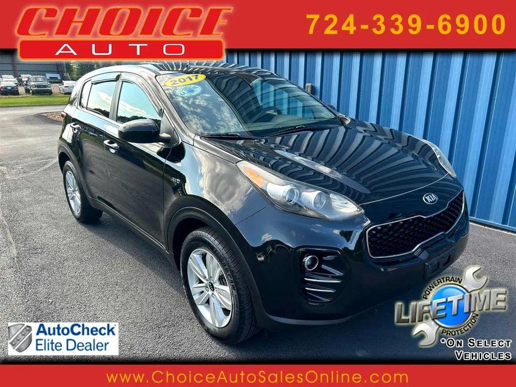 used 2017 Kia Sportage car, priced at $12,490