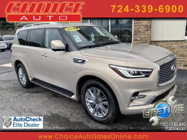 used 2019 INFINITI QX80 car, priced at $26,499