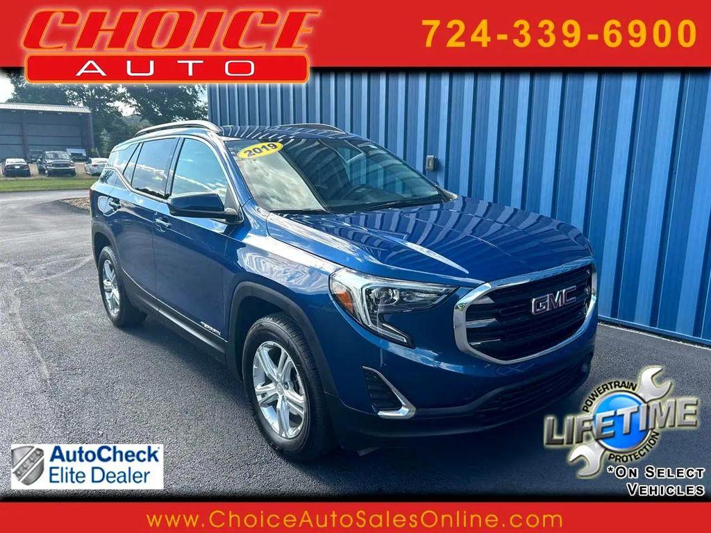 used 2019 GMC Terrain car, priced at $19,644