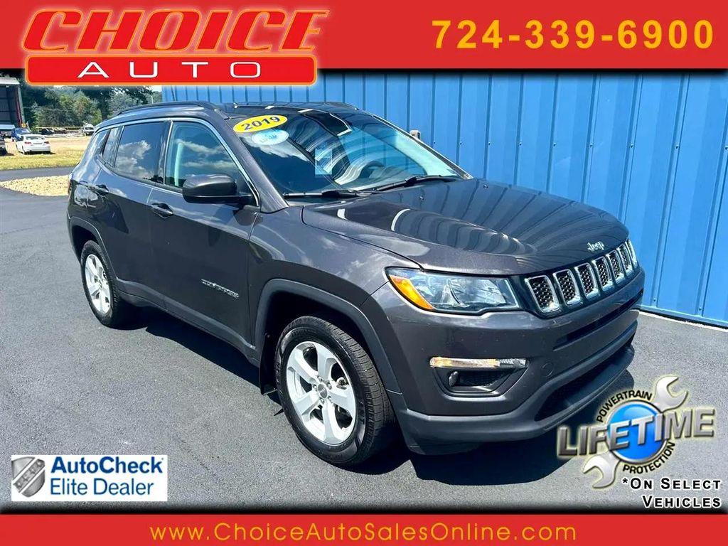 used 2019 Jeep Compass car, priced at $17,939