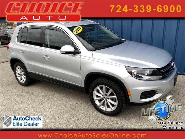 used 2017 Volkswagen Tiguan car, priced at $13,696