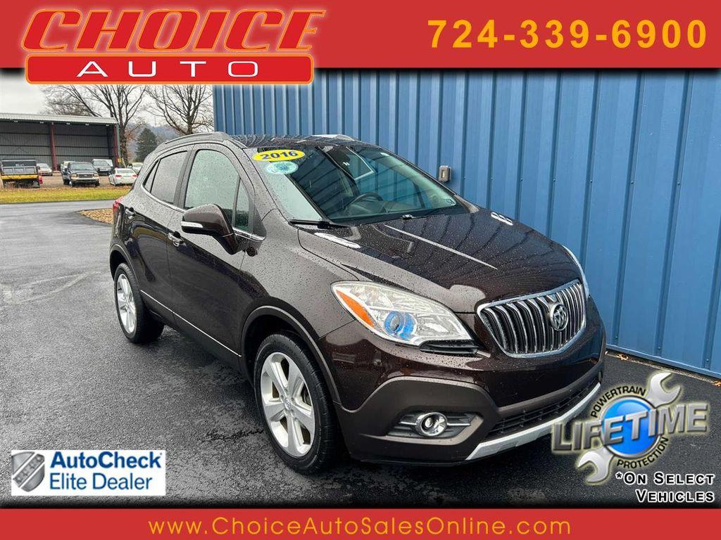 used 2016 Buick Encore car, priced at $10,934
