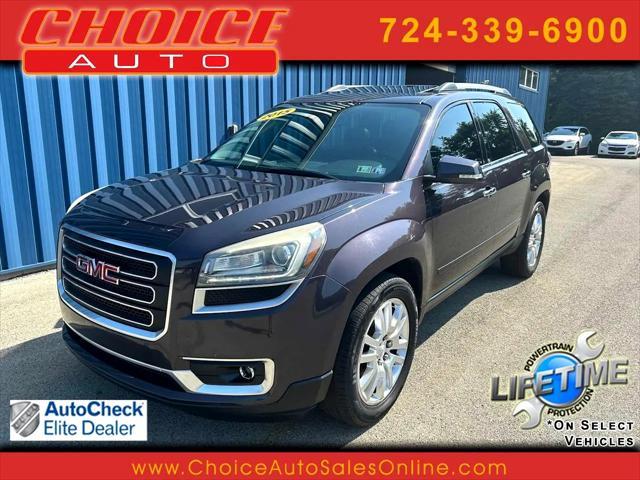 used 2015 GMC Acadia car, priced at $13,438