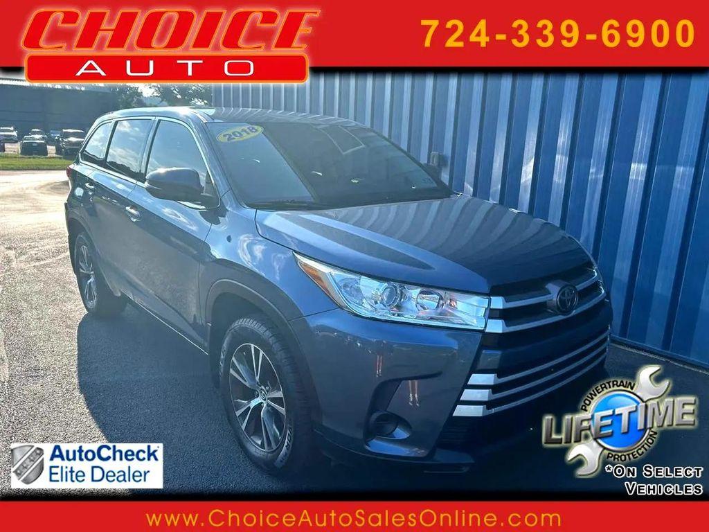 used 2018 Toyota Highlander car, priced at $22,521