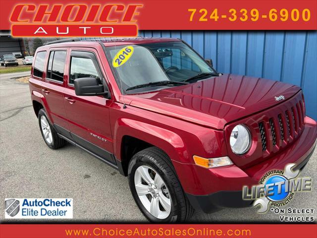 used 2016 Jeep Patriot car, priced at $12,455