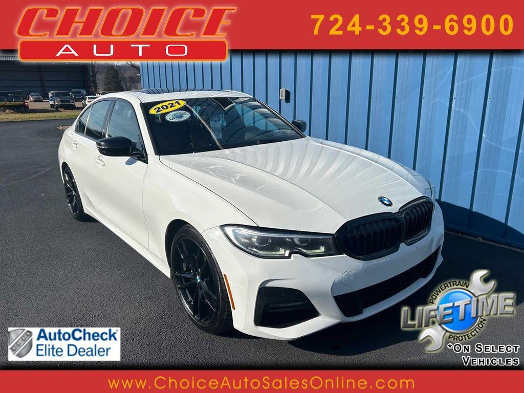 used 2021 BMW 330 car, priced at $27,988