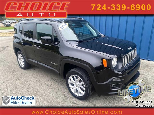 used 2018 Jeep Renegade car, priced at $15,278